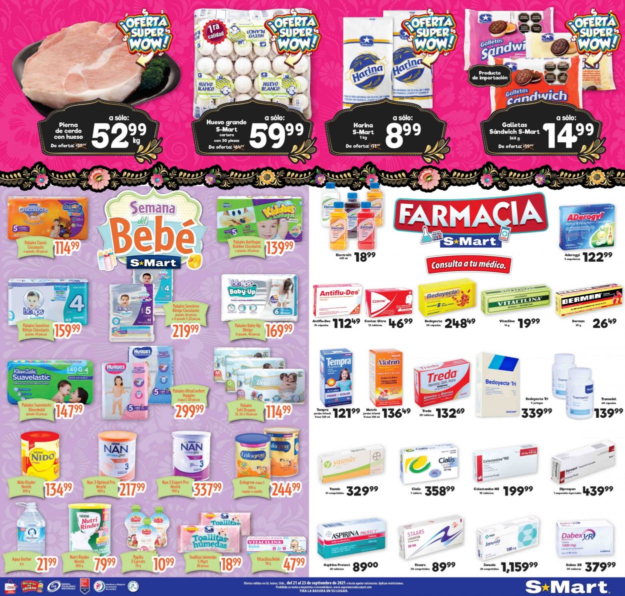 Catálogo S-Mart - 21.9.2021 - 23.9.2021. Página 1
