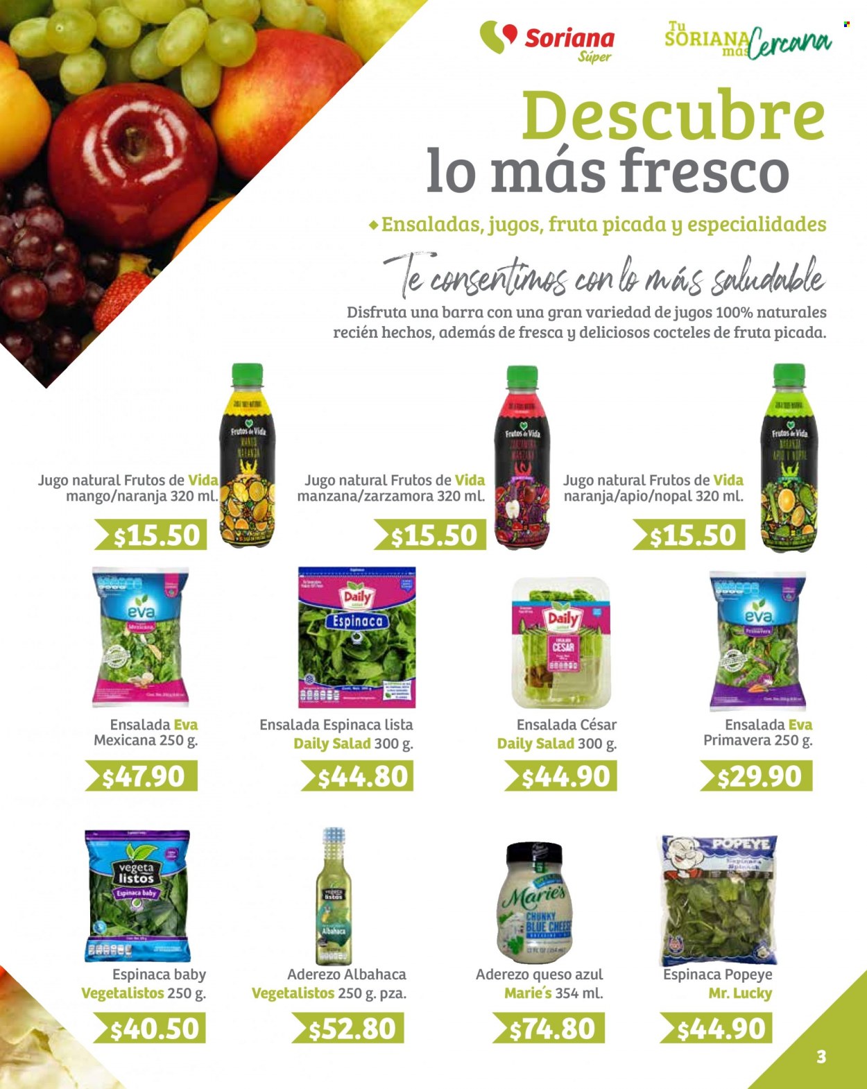 Catálogo Soriana Súper - 23.9.2021 - 14.10.2021. Página 3