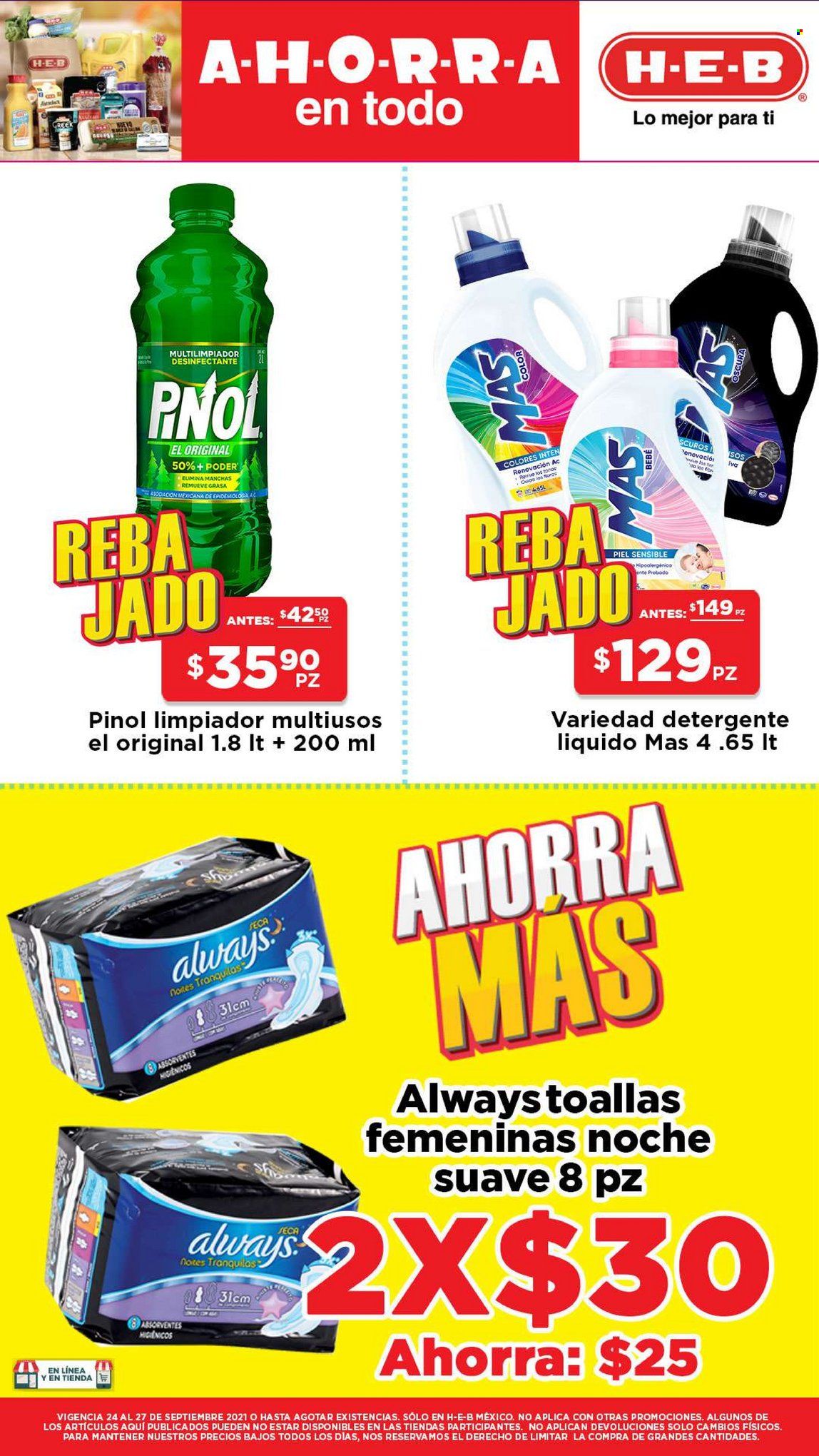 Catálogo H-E-B - 24.9.2021 - 27.9.2021. Página 13