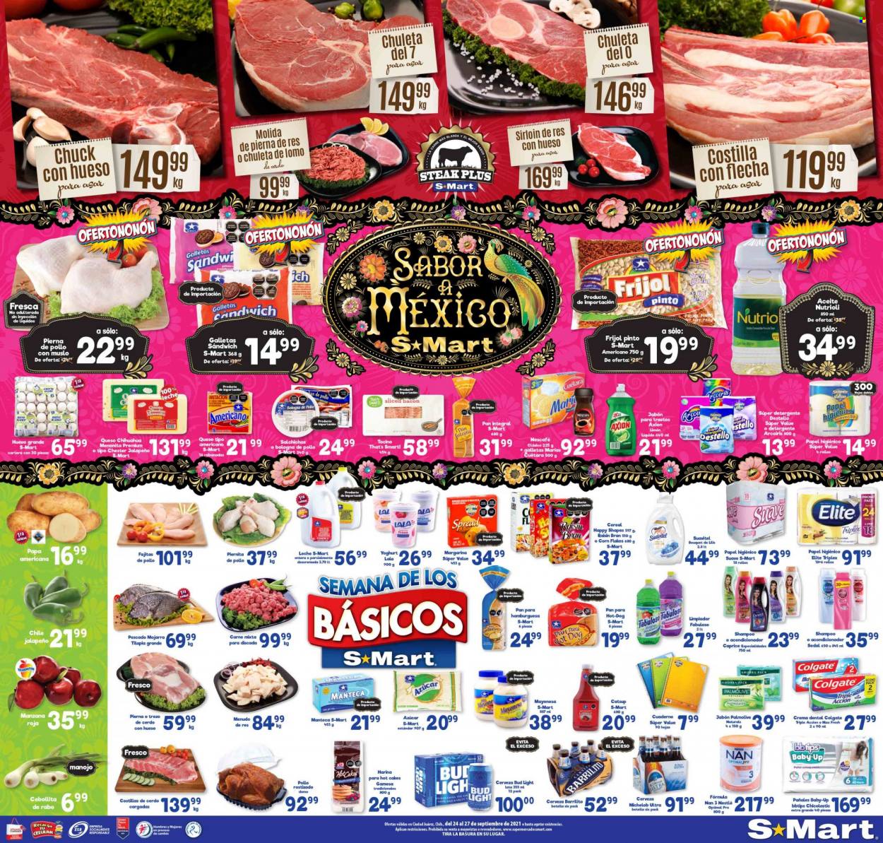 Catálogo S-Mart - 24.9.2021 - 27.9.2021. Página 1