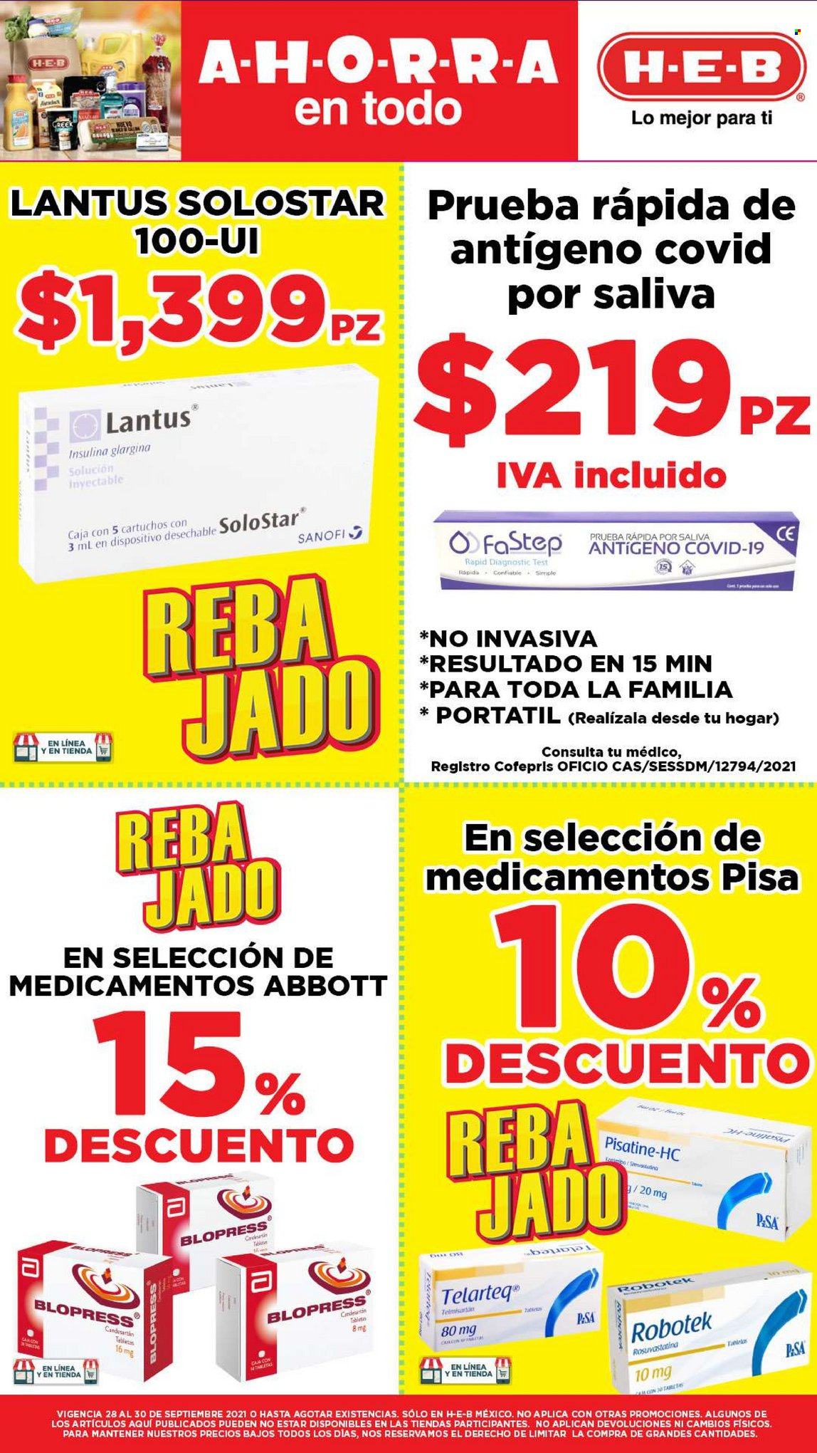 Catálogo H-E-B - 28.9.2021 - 30.9.2021. Página 12