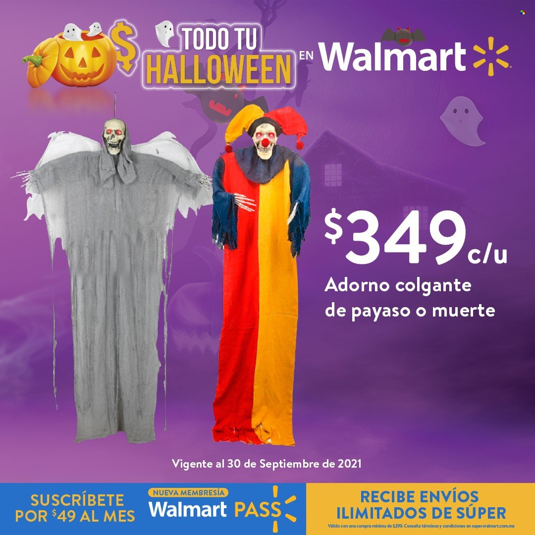 Catálogo Walmart - 30.9.2021 - 30.9.2021. Página 1
