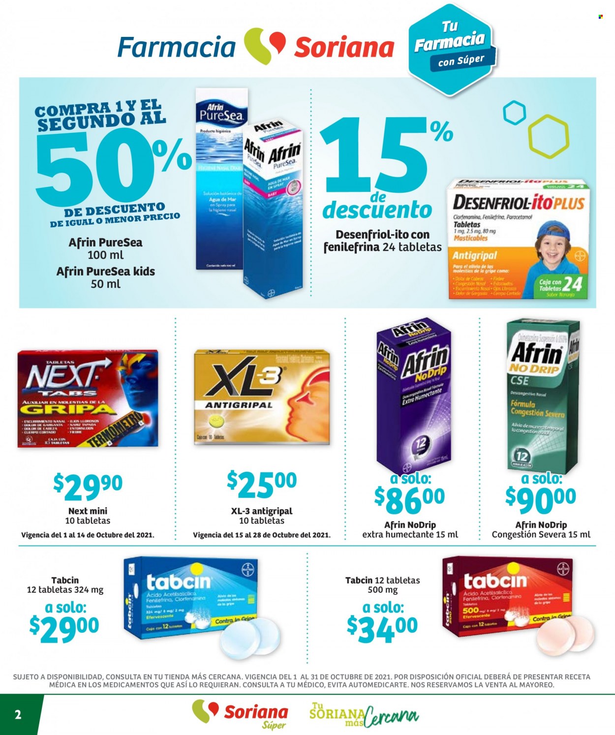 Catálogo Soriana Súper - 1.10.2021 - 31.10.2021. Página 2