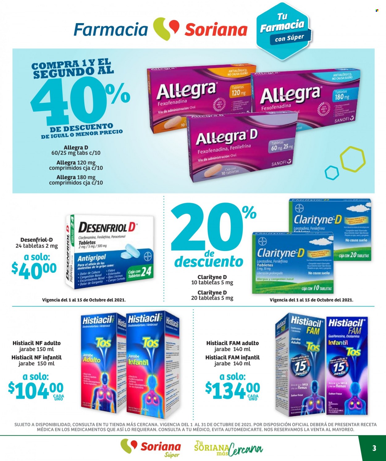 Catálogo Soriana Súper - 1.10.2021 - 31.10.2021. Página 3