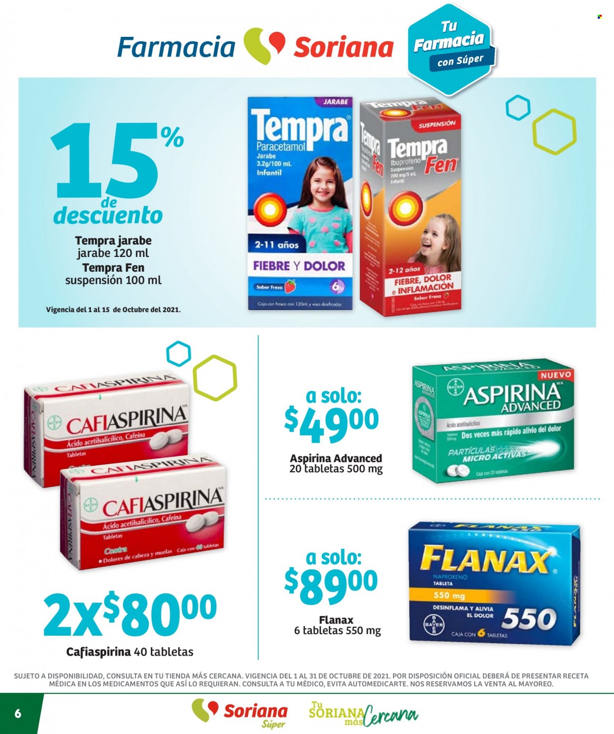 Catálogo Soriana Súper - 1.10.2021 - 31.10.2021. Página 6