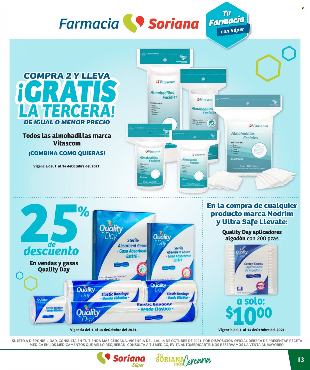 Catálogo Soriana Súper - 1.10.2021 - 31.10.2021. Página 13