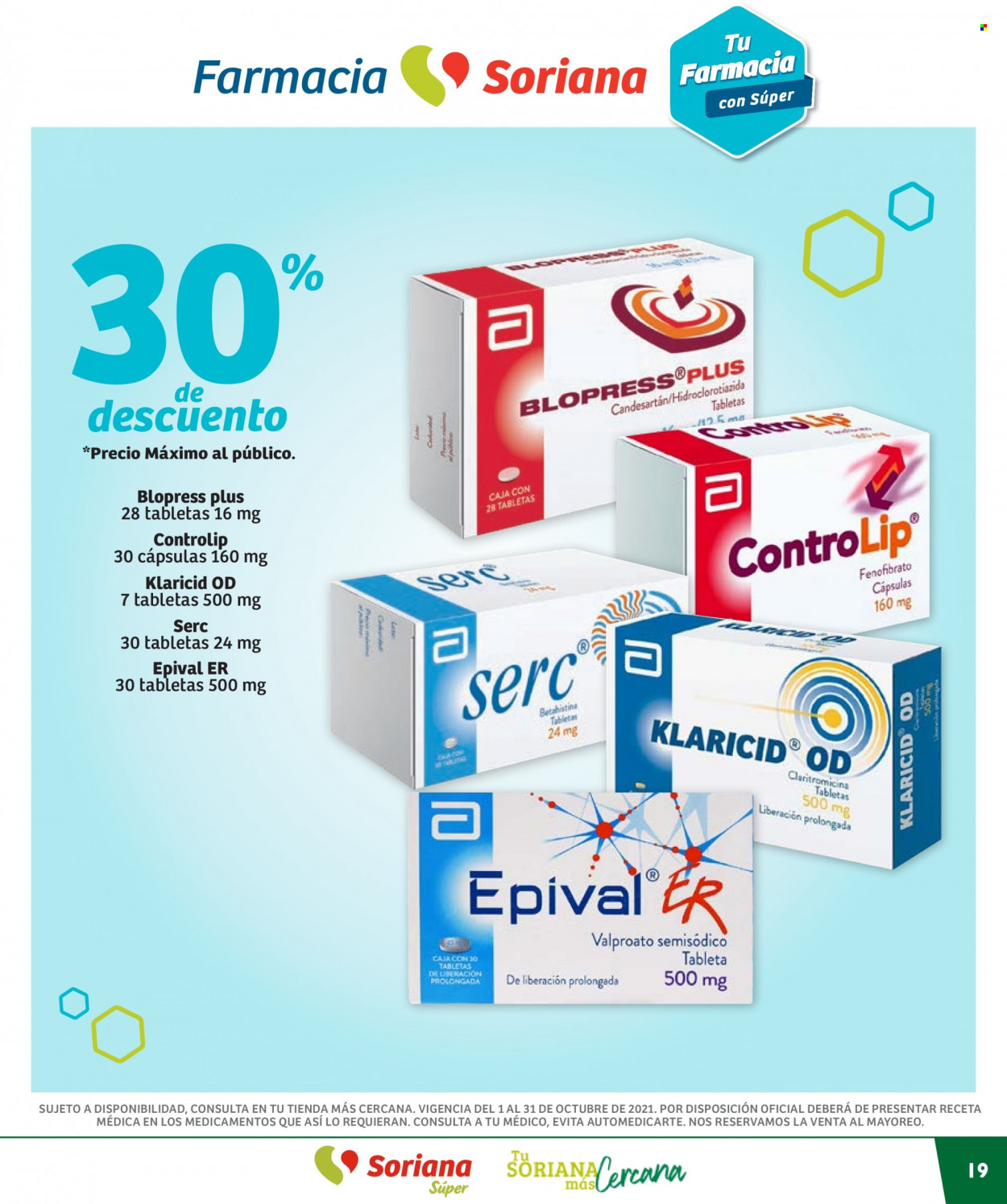 Catálogo Soriana Súper - 1.10.2021 - 31.10.2021. Página 19