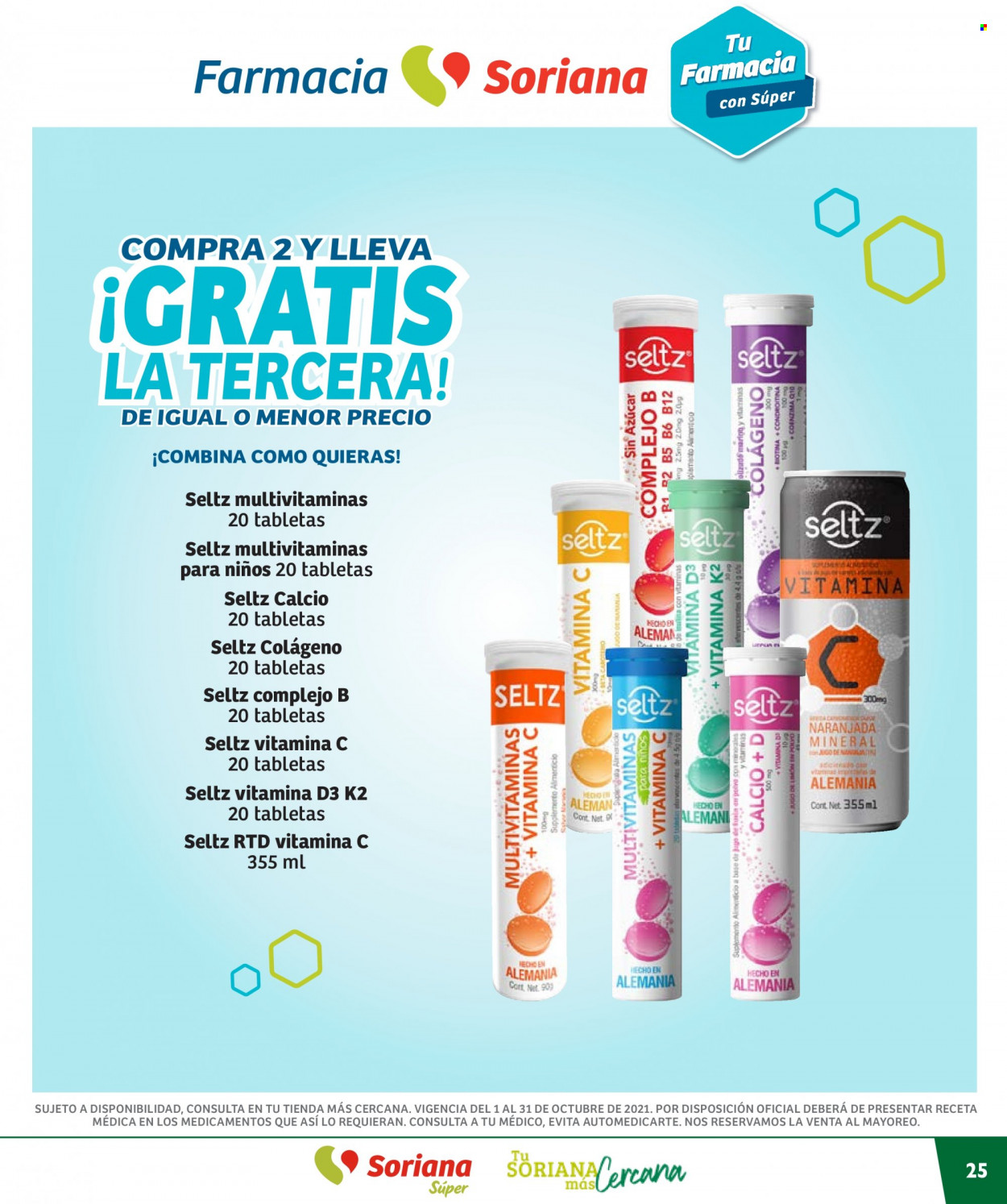 Catálogo Soriana Súper - 1.10.2021 - 31.10.2021. Página 25