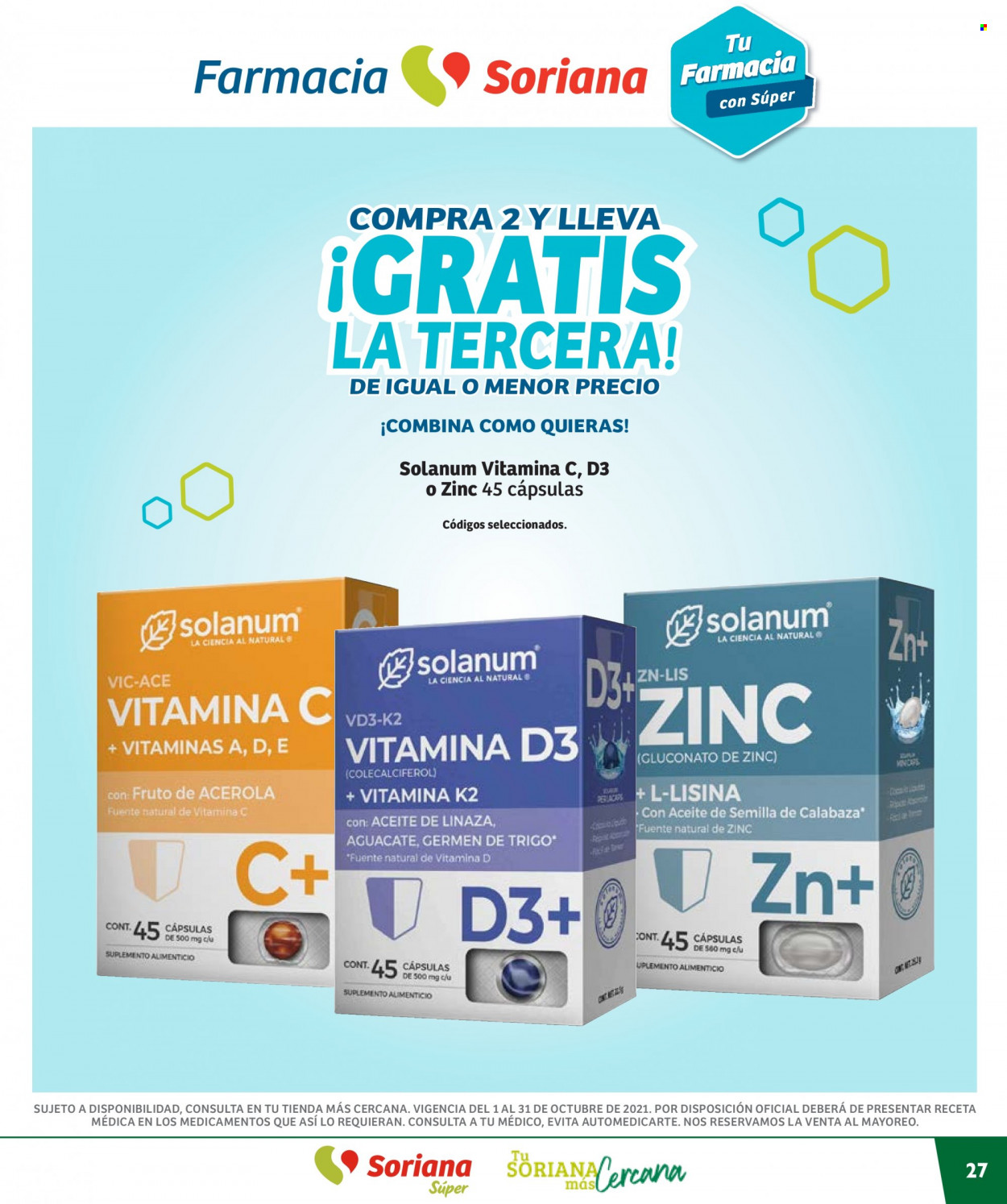Catálogo Soriana Súper - 1.10.2021 - 31.10.2021. Página 27