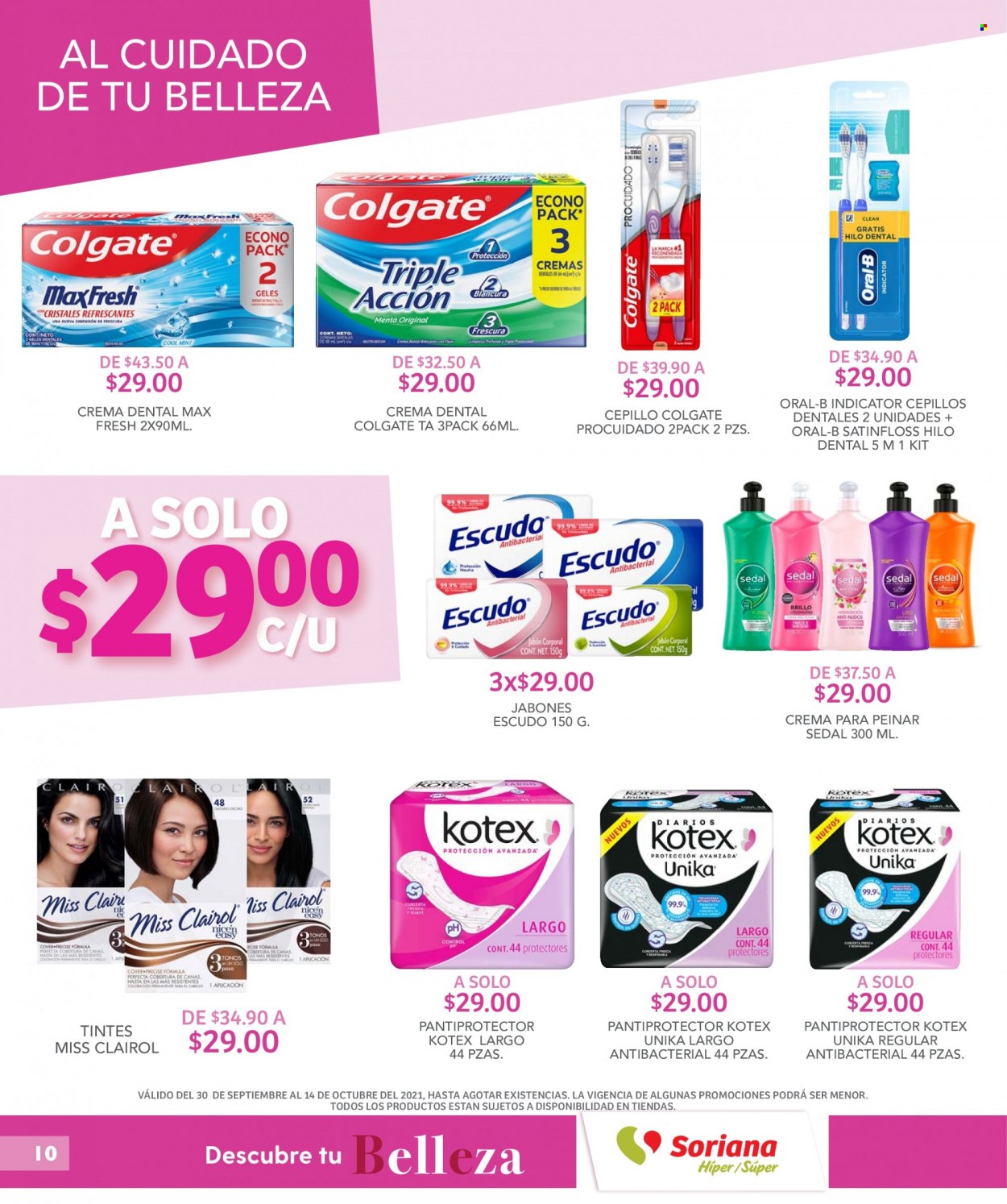 Catálogo Soriana - 30.9.2021 - 14.10.2021. Página 10