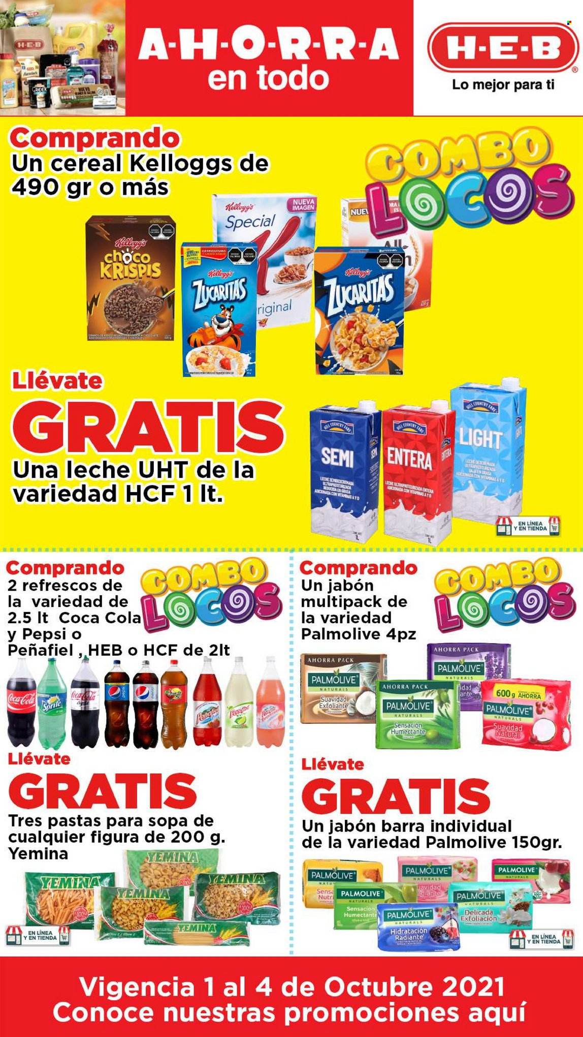 Catálogo H-E-B - 1.10.2021 - 4.10.2021. Página 1