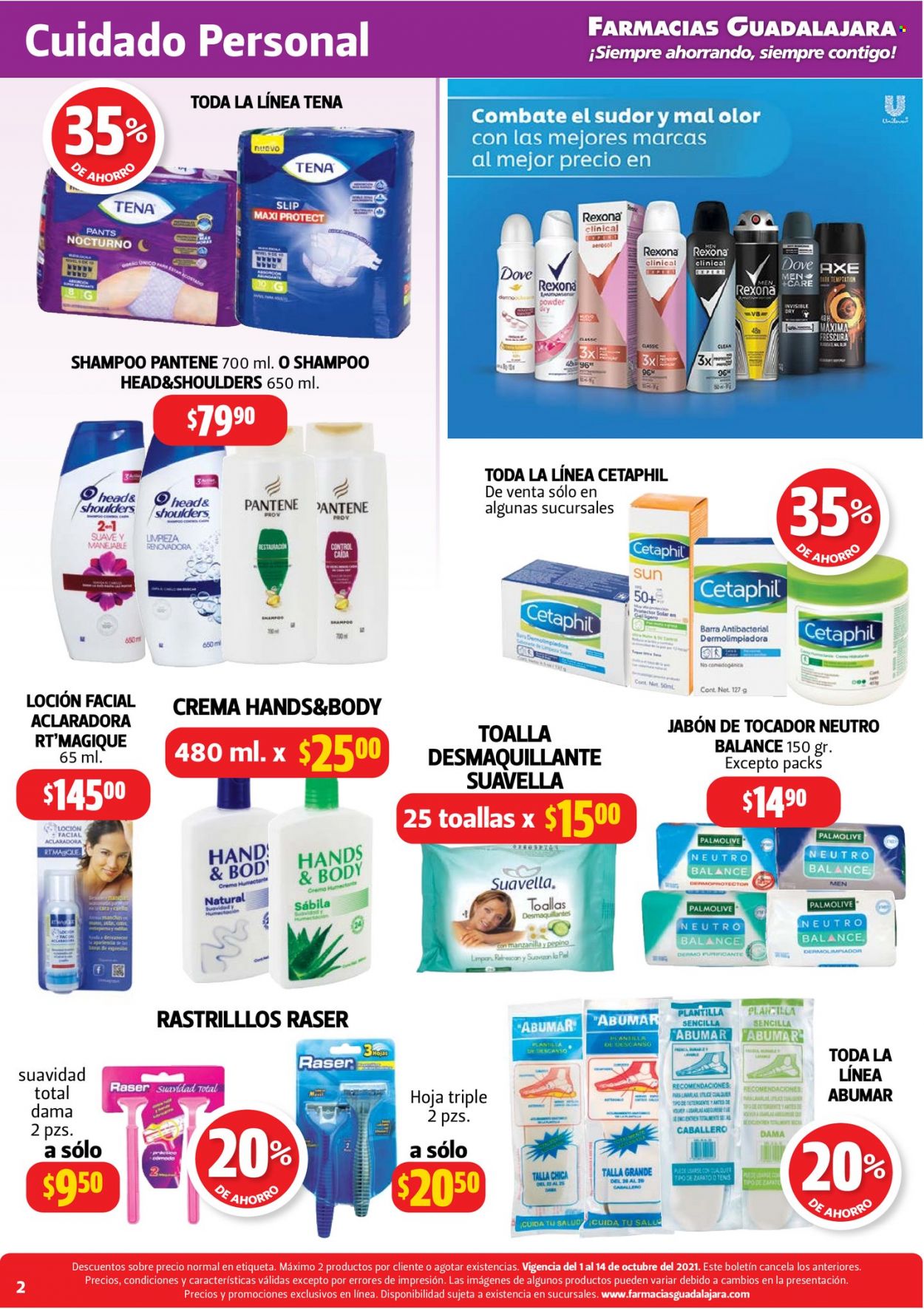 Catálogo Farmacias Guadalajara - 1.10.2021 - 14.10.2021. Página 2