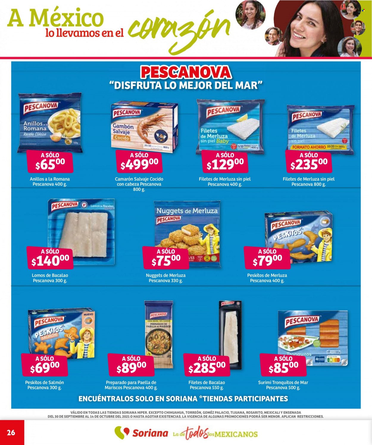 Catálogo Soriana Híper - 30.9.2021 - 14.10.2021. Página 26