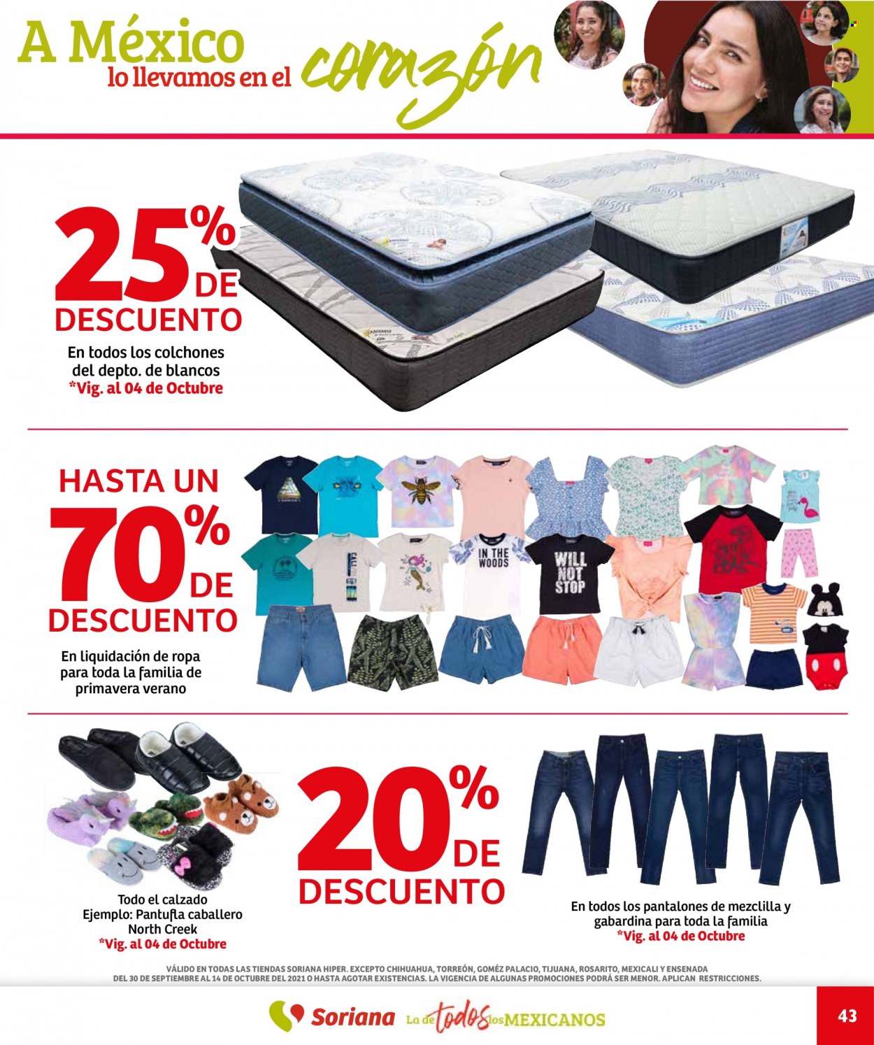 Catálogo Soriana Híper - 30.9.2021 - 14.10.2021. Página 43