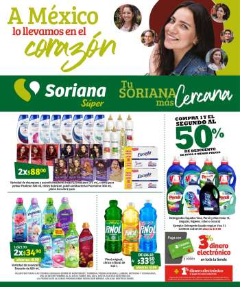 Folleto actual Soriana Súper - 30.9.2021 - 14.10.2021.