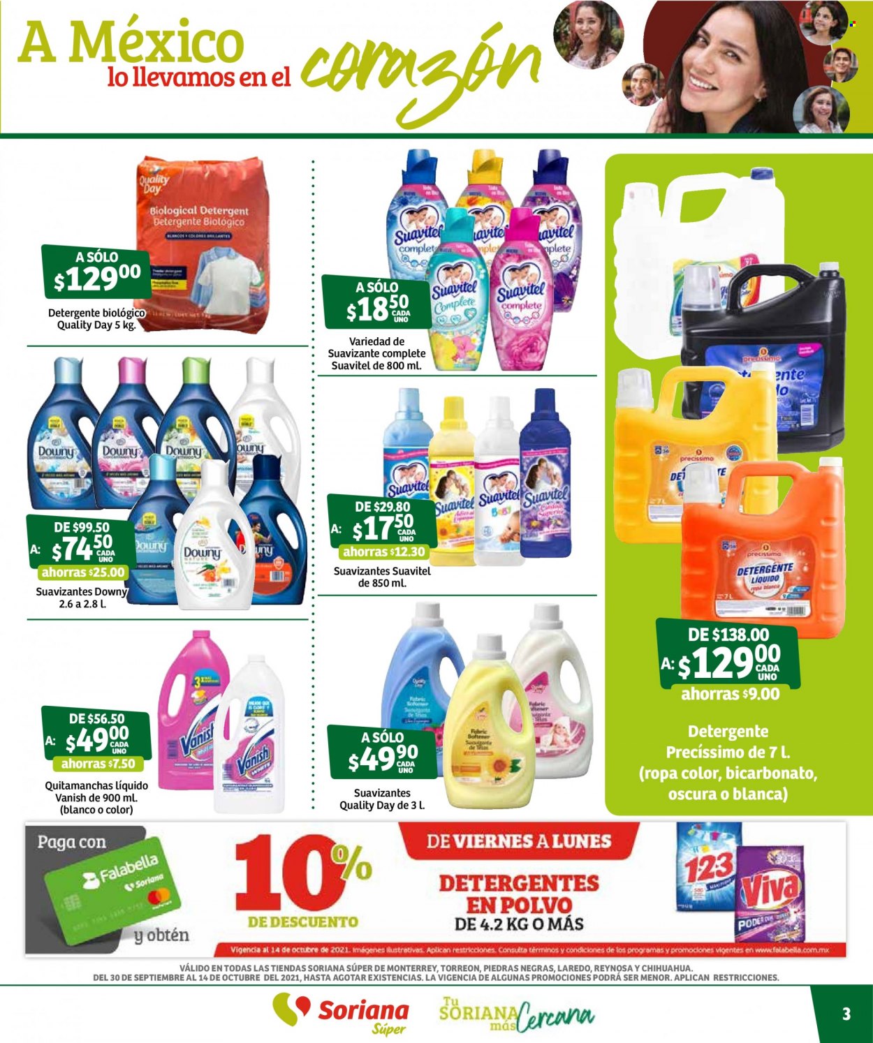 Catálogo Soriana Súper - 30.9.2021 - 14.10.2021. Página 3