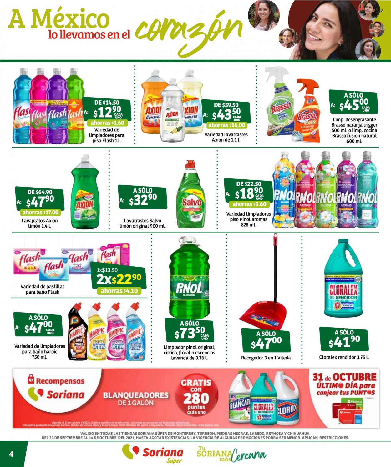 Catálogo Soriana Súper - 30.9.2021 - 14.10.2021. Página 4