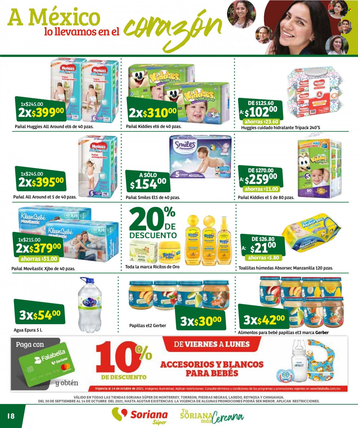 Catálogo Soriana Súper - 30.9.2021 - 14.10.2021. Página 18