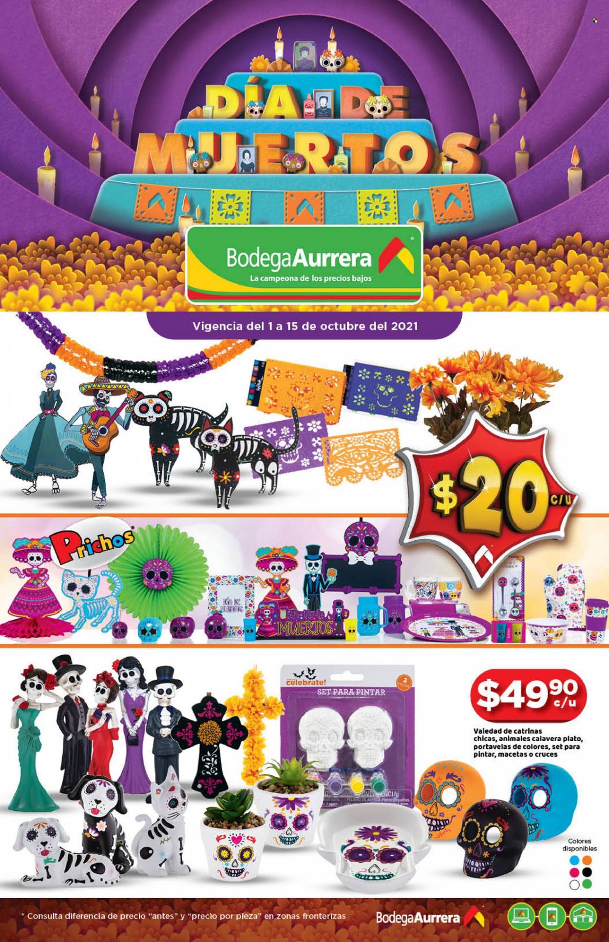 Catálogo Bodega Aurrerá - 1.10.2021 - 15.10.2021. Página 1