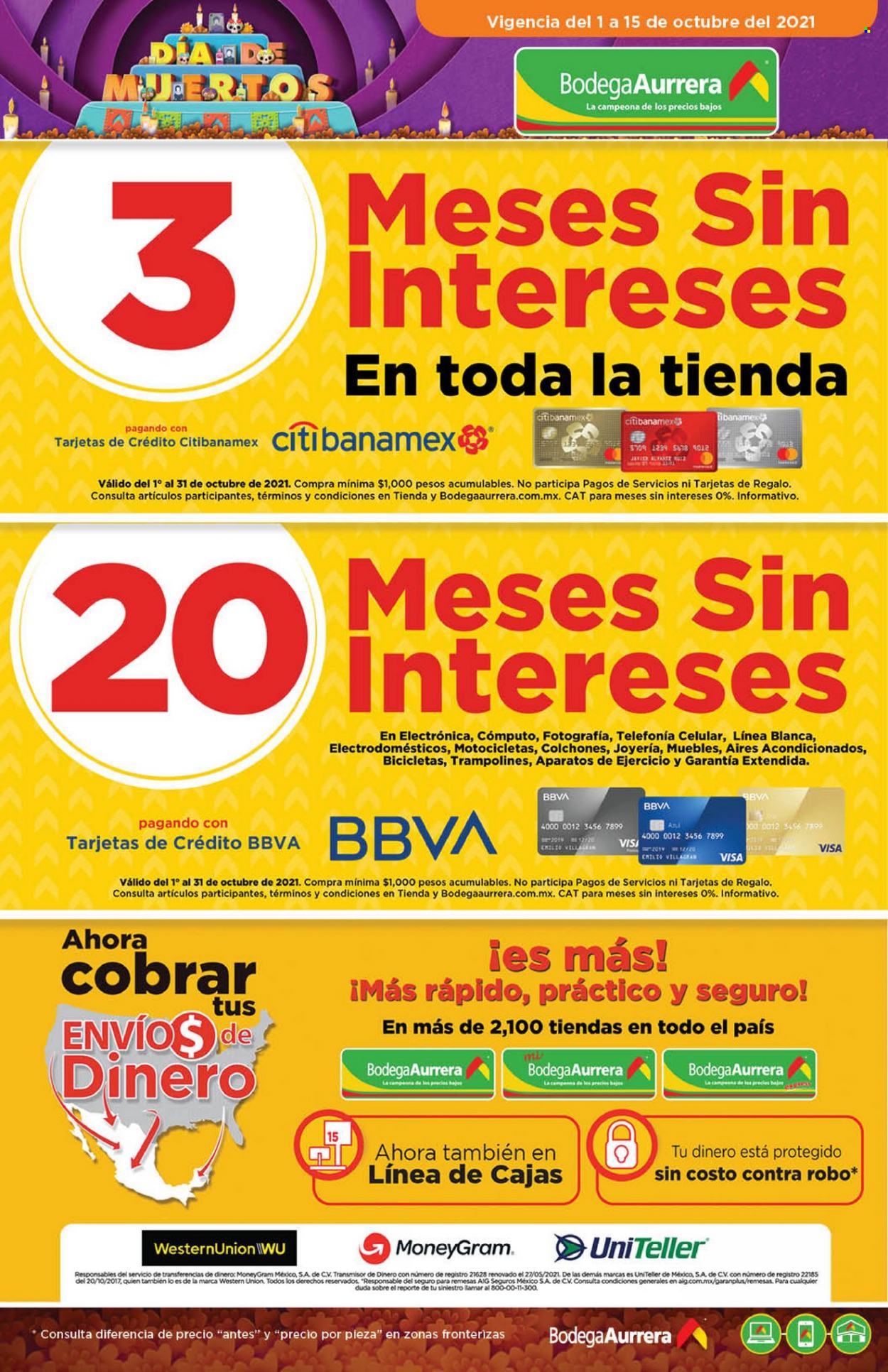 Catálogo Bodega Aurrerá - 1.10.2021 - 15.10.2021. Página 2