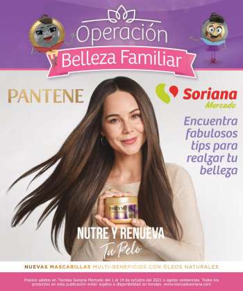 Folleto actual Soriana Mercado - 1.10.2021 - 14.10.2021.