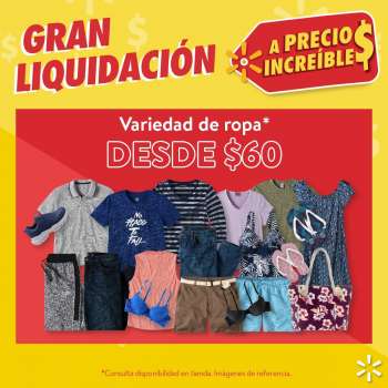 Folleto actual Walmart.