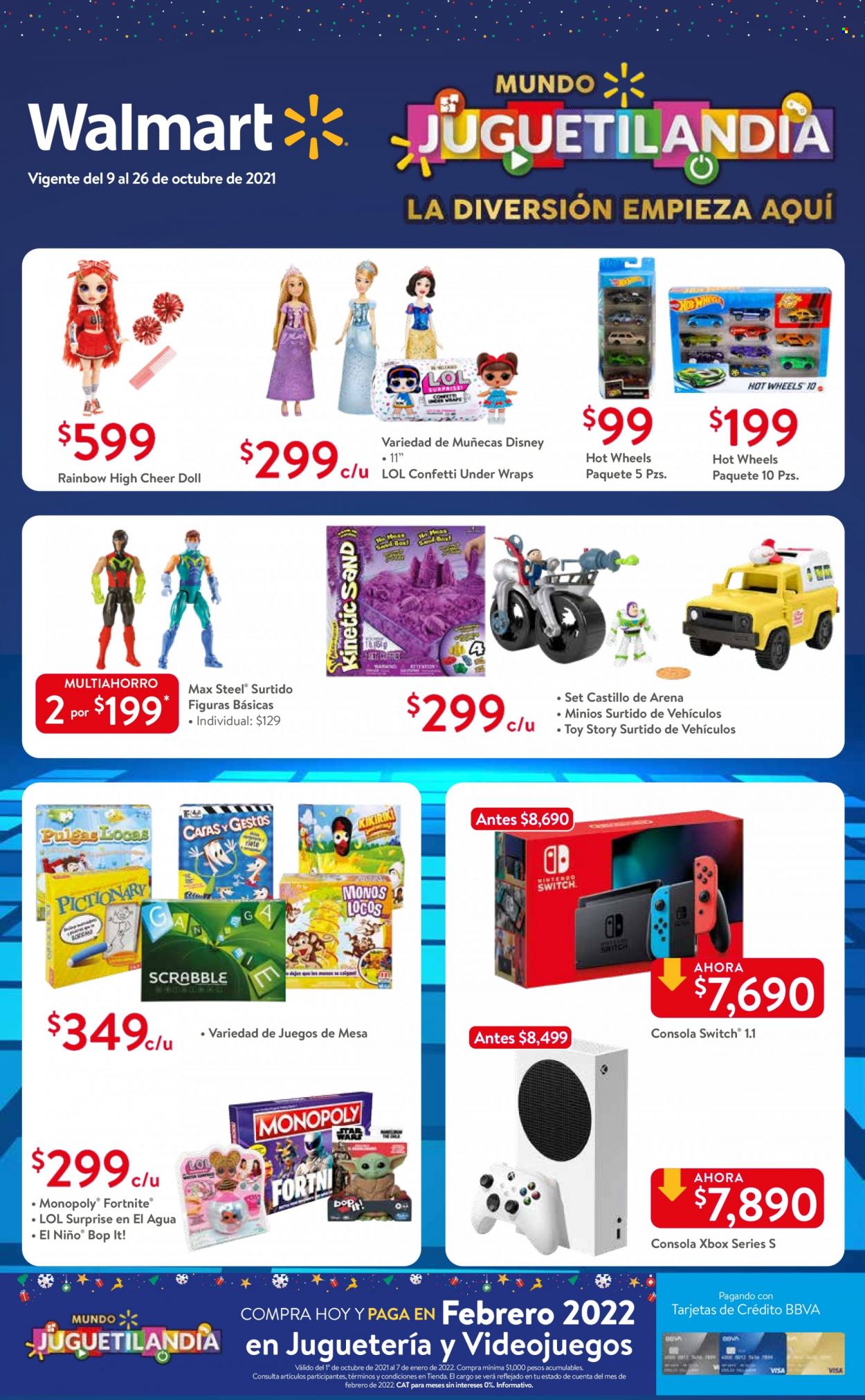 Catálogo Walmart - 9.10.2021 - 26.10.2021. Página 1