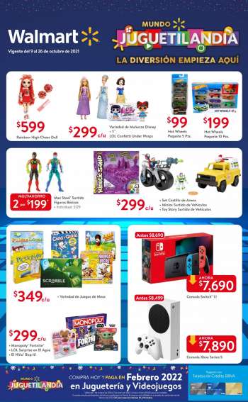 Folleto actual Walmart - 9.10.2021 - 26.10.2021.