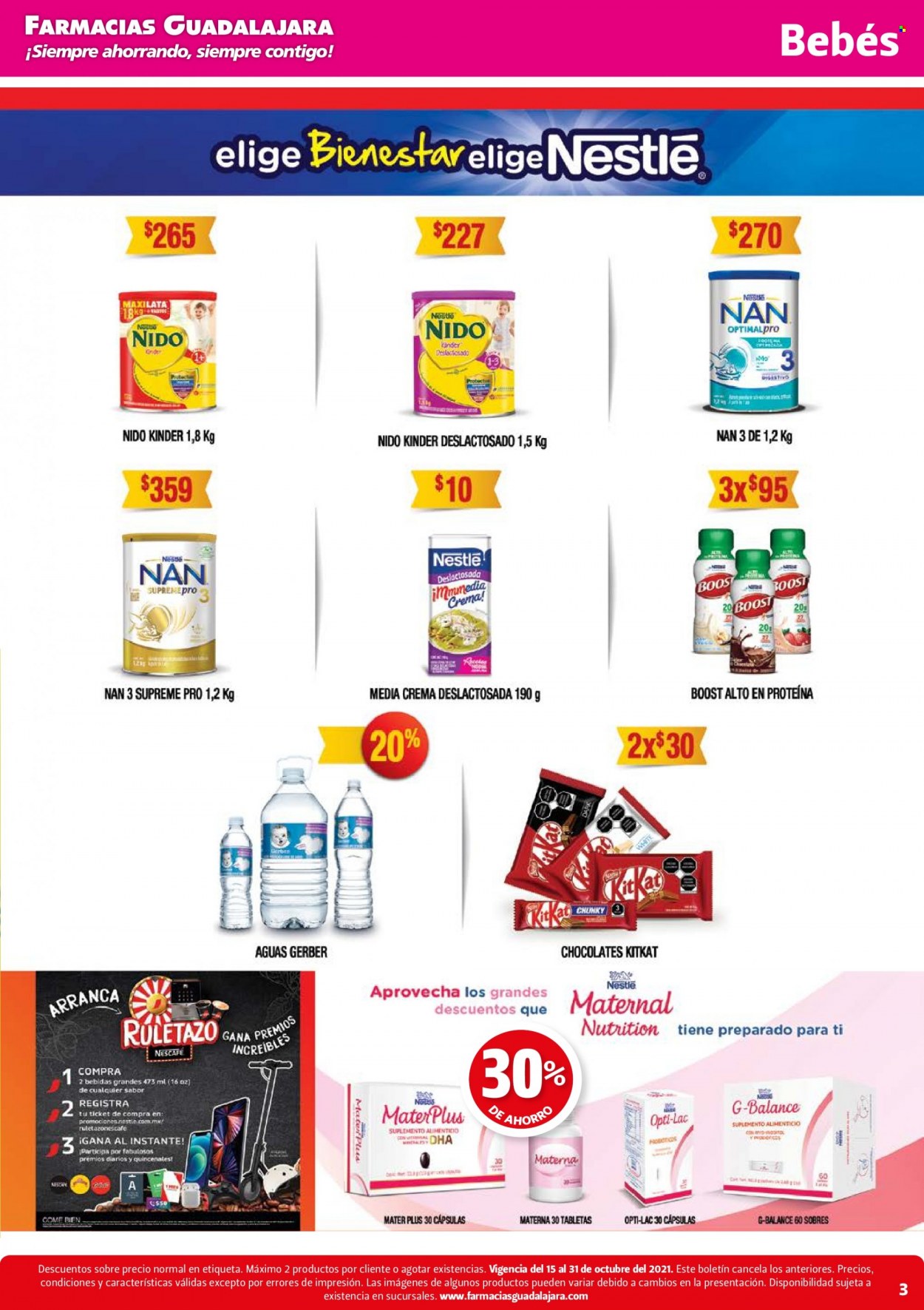 Catálogo Farmacias Guadalajara - 15.10.2021 - 31.10.2021. Página 3