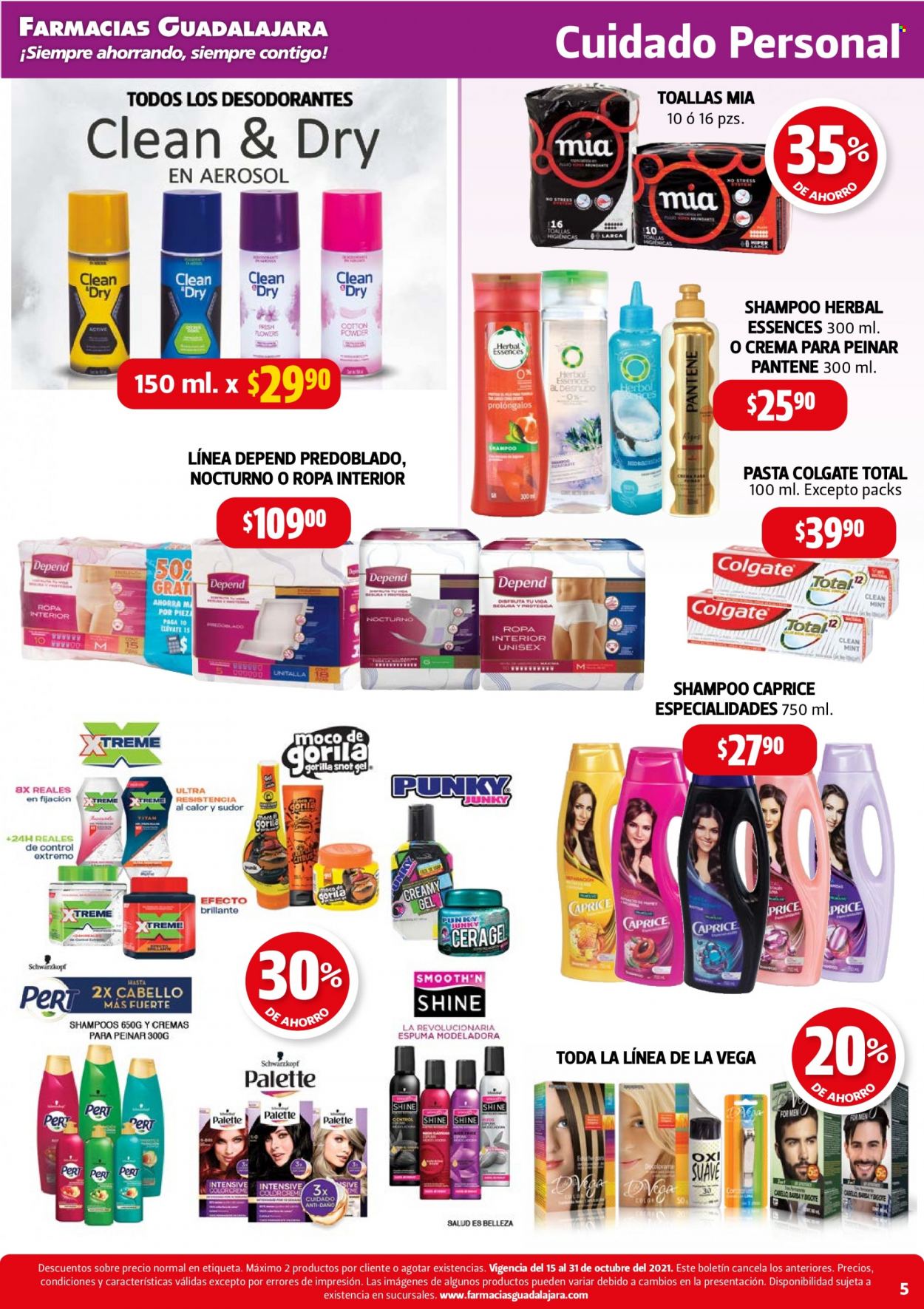 Catálogo Farmacias Guadalajara - 15.10.2021 - 31.10.2021. Página 5