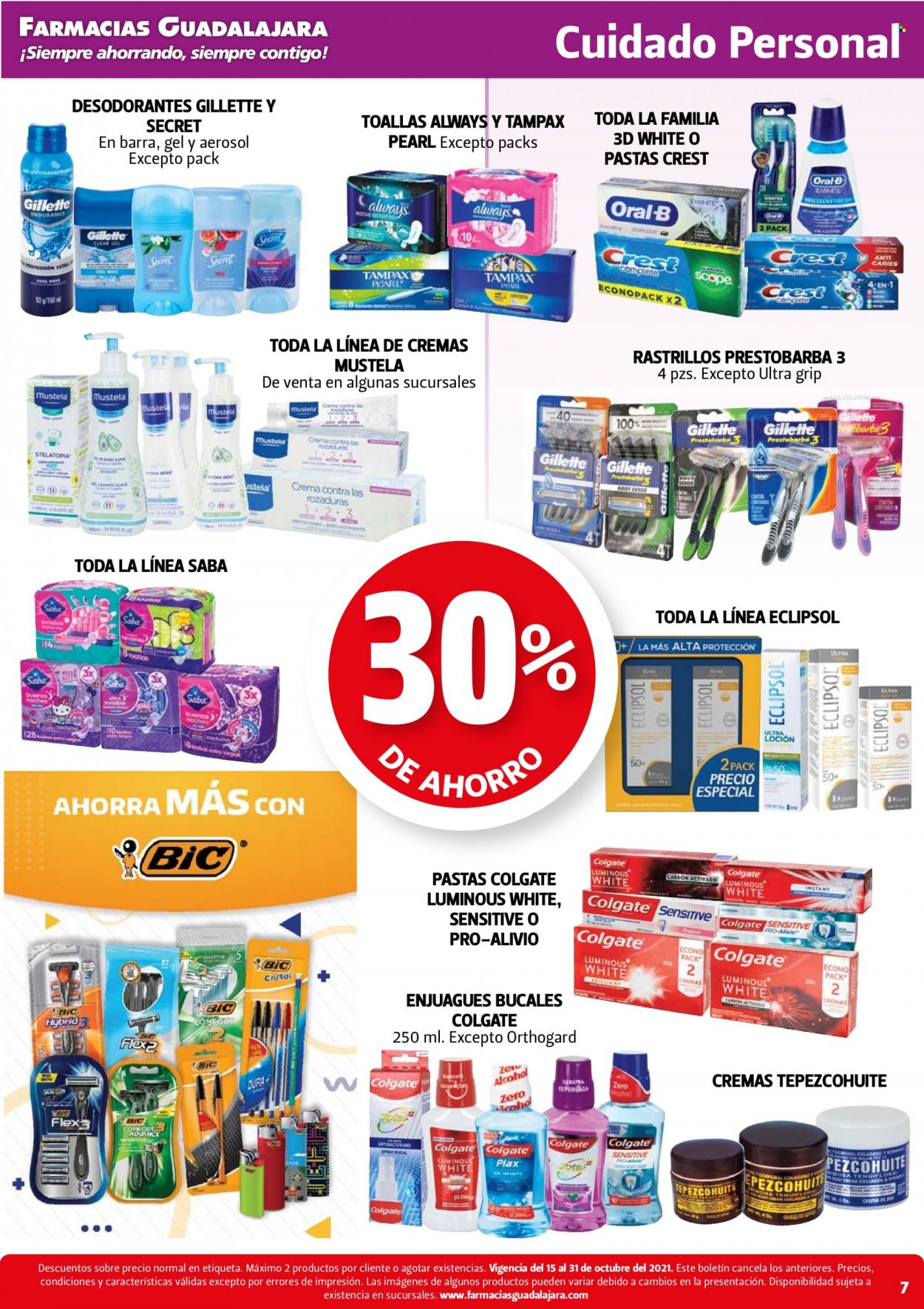 Catálogo Farmacias Guadalajara - 15.10.2021 - 31.10.2021. Página 7