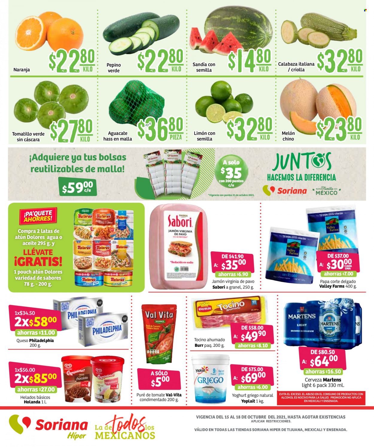Catálogo Soriana Híper - 15.10.2021 - 18.10.2021. Página 2