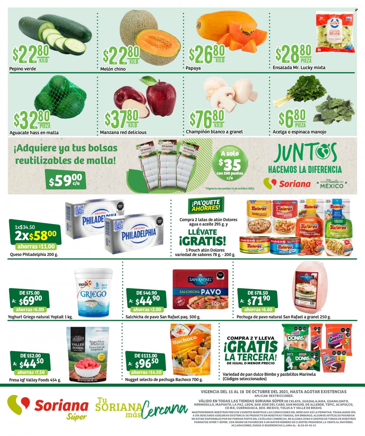 Catálogo Soriana Súper - 15.10.2021 - 18.10.2021. Página 2