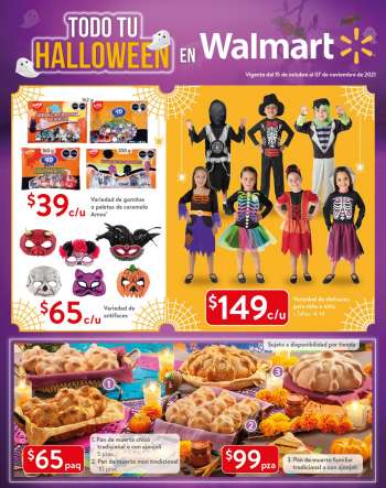 Folleto actual Walmart - 15.10.2021 - 7.11.2021.