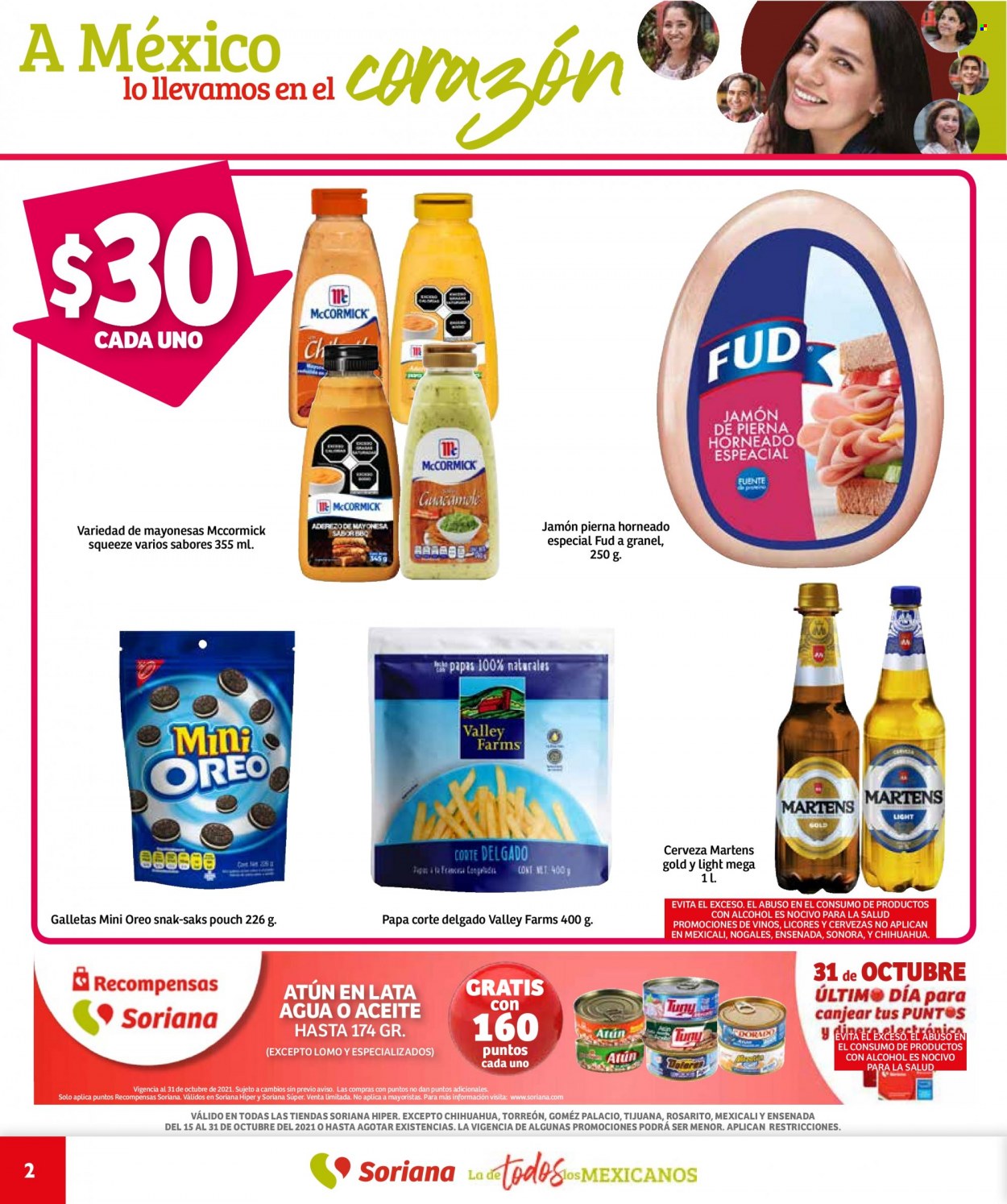 Catálogo Soriana Híper - 15.10.2021 - 31.10.2021. Página 2