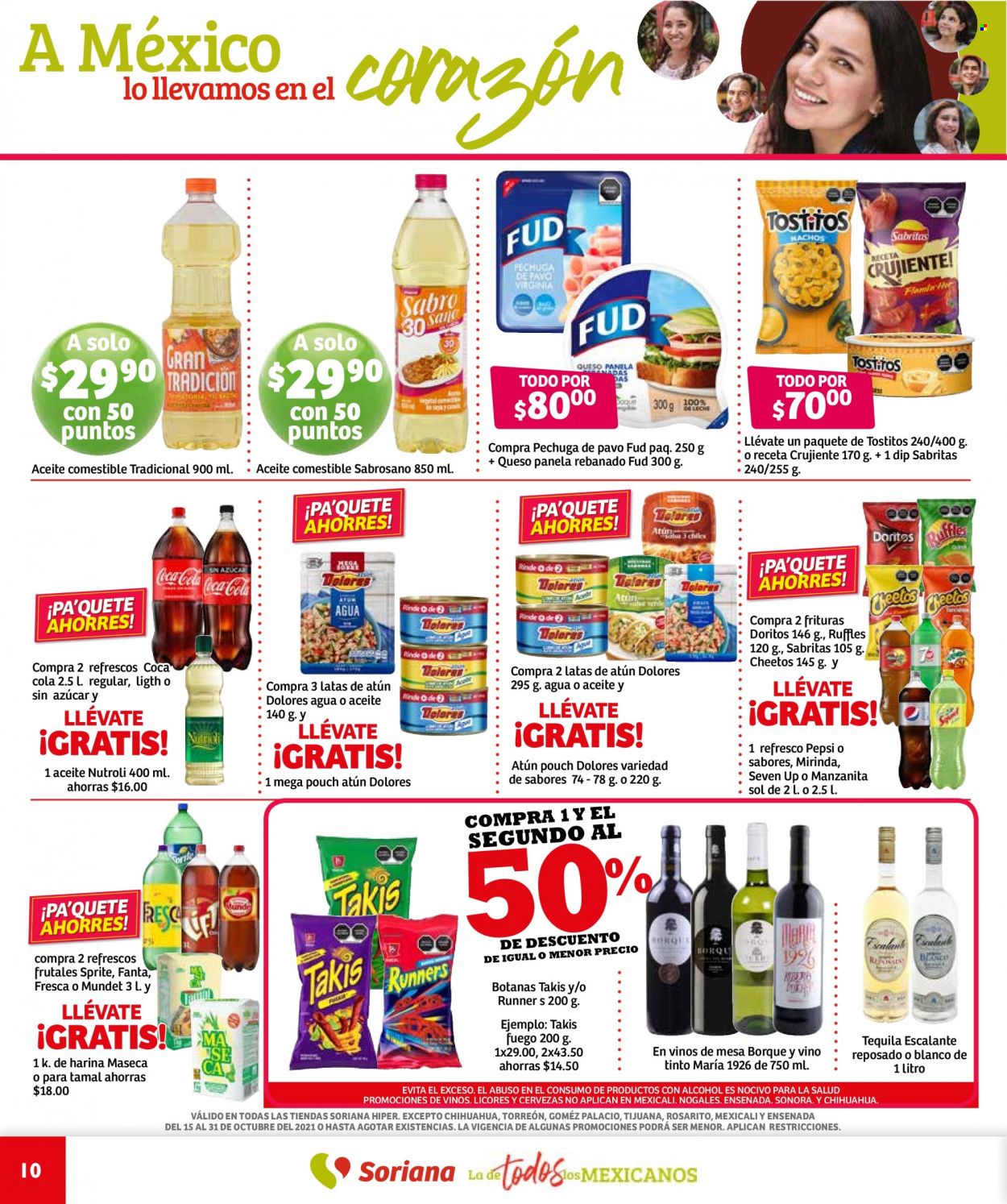 Catálogo Soriana Híper - 15.10.2021 - 31.10.2021. Página 10