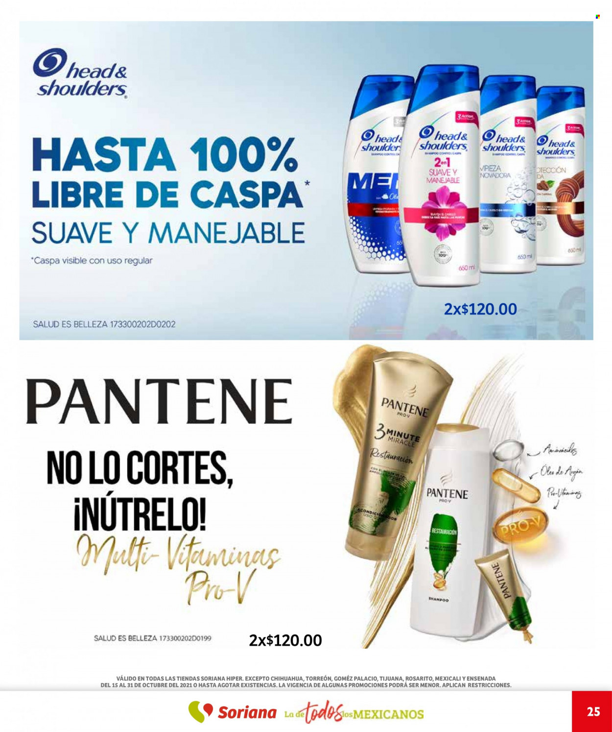Catálogo Soriana Híper - 15.10.2021 - 31.10.2021. Página 25