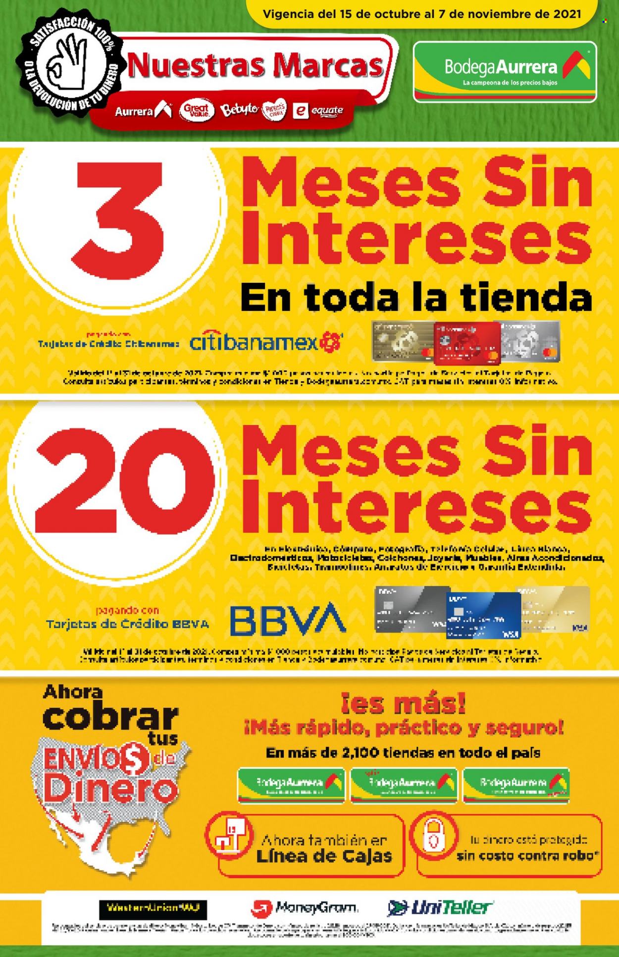 Catálogo Bodega Aurrerá - 15.10.2021 - 7.11.2021. Página 2