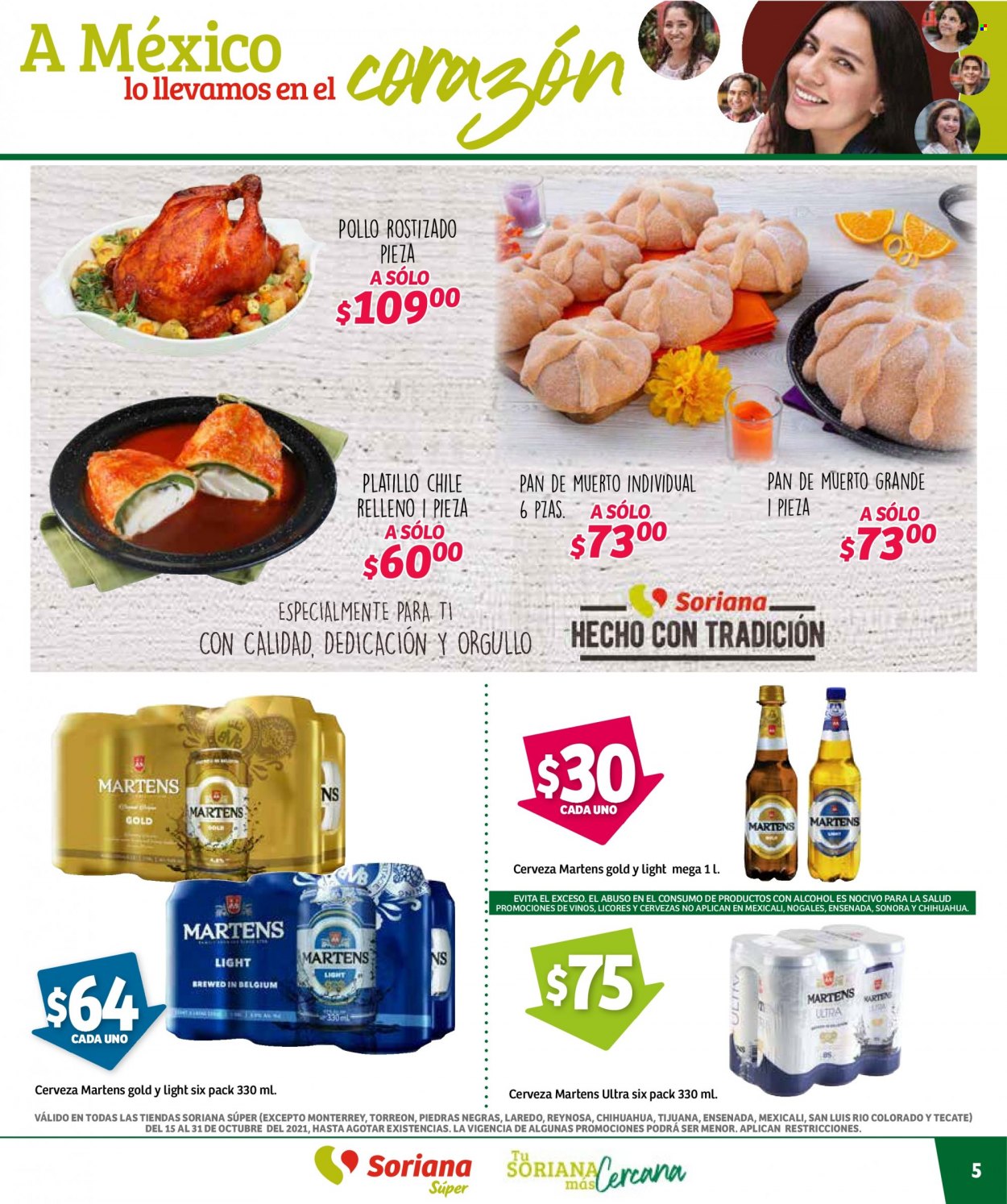 Catálogo Soriana Súper - 15.10.2021 - 31.10.2021. Página 5