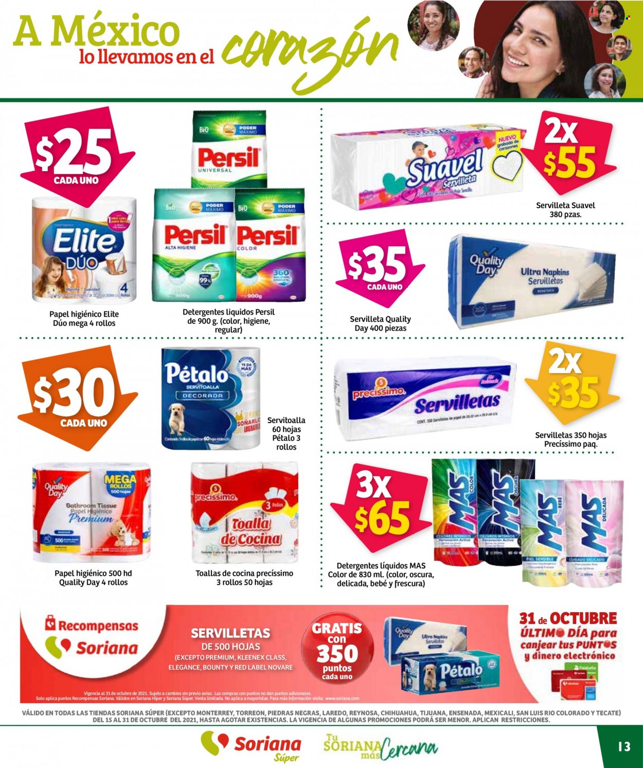Catálogo Soriana Súper - 15.10.2021 - 31.10.2021. Página 13