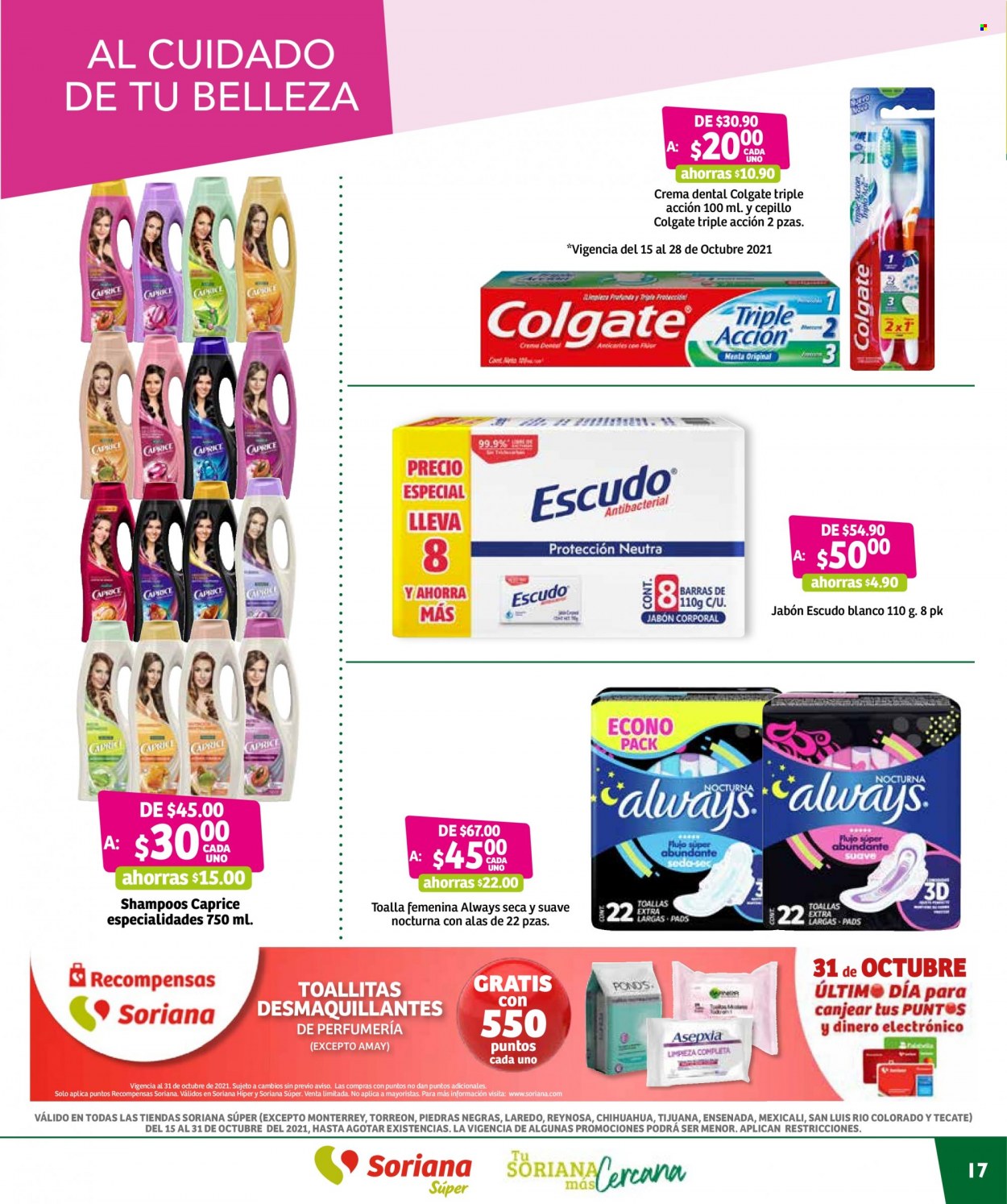Catálogo Soriana Súper - 15.10.2021 - 31.10.2021. Página 17