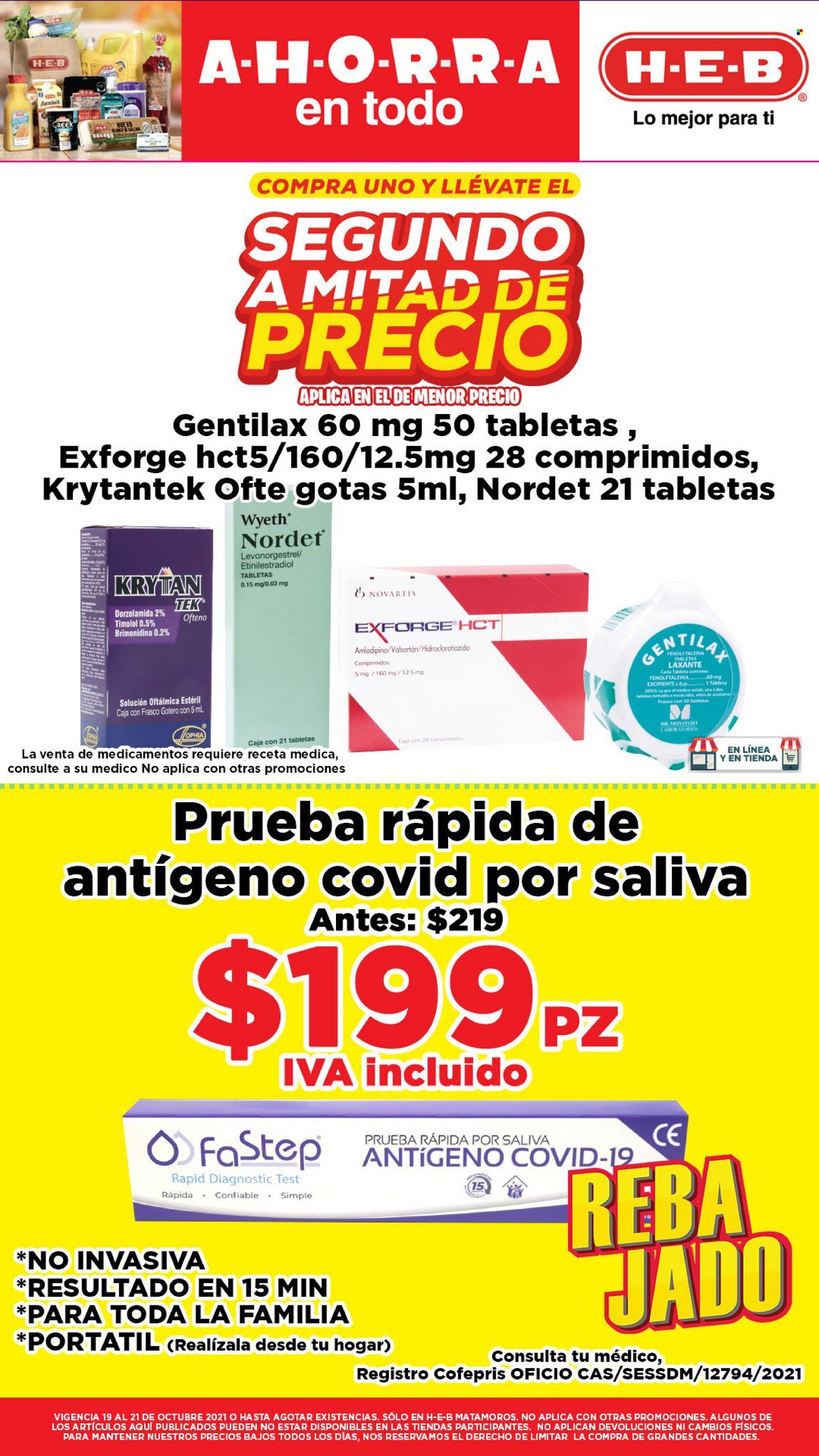 Catálogo H-E-B - 19.10.2021 - 21.10.2021. Página 12