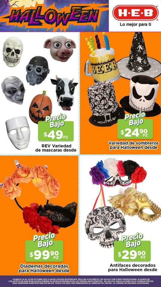 Catálogo H-E-B - 22.10.2021 - 25.10.2021. Página 3