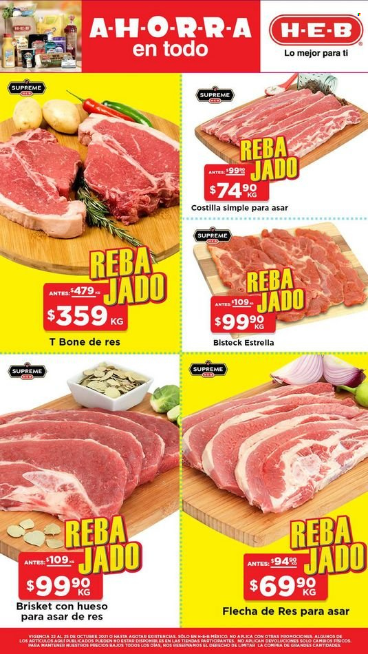 Catálogo H-E-B - 22.10.2021 - 25.10.2021. Página 10