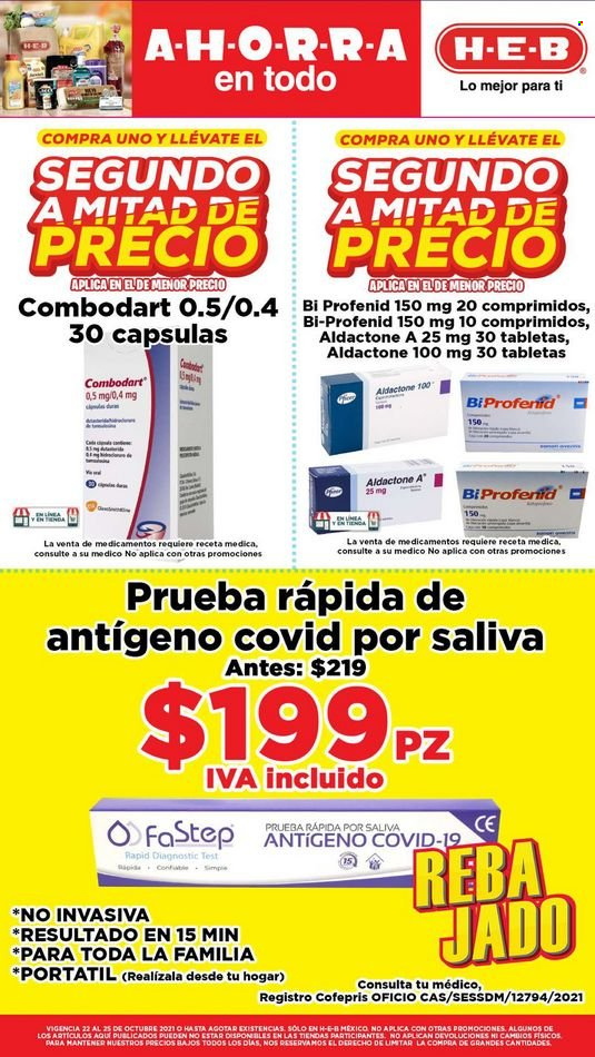Catálogo H-E-B - 22.10.2021 - 25.10.2021. Página 12