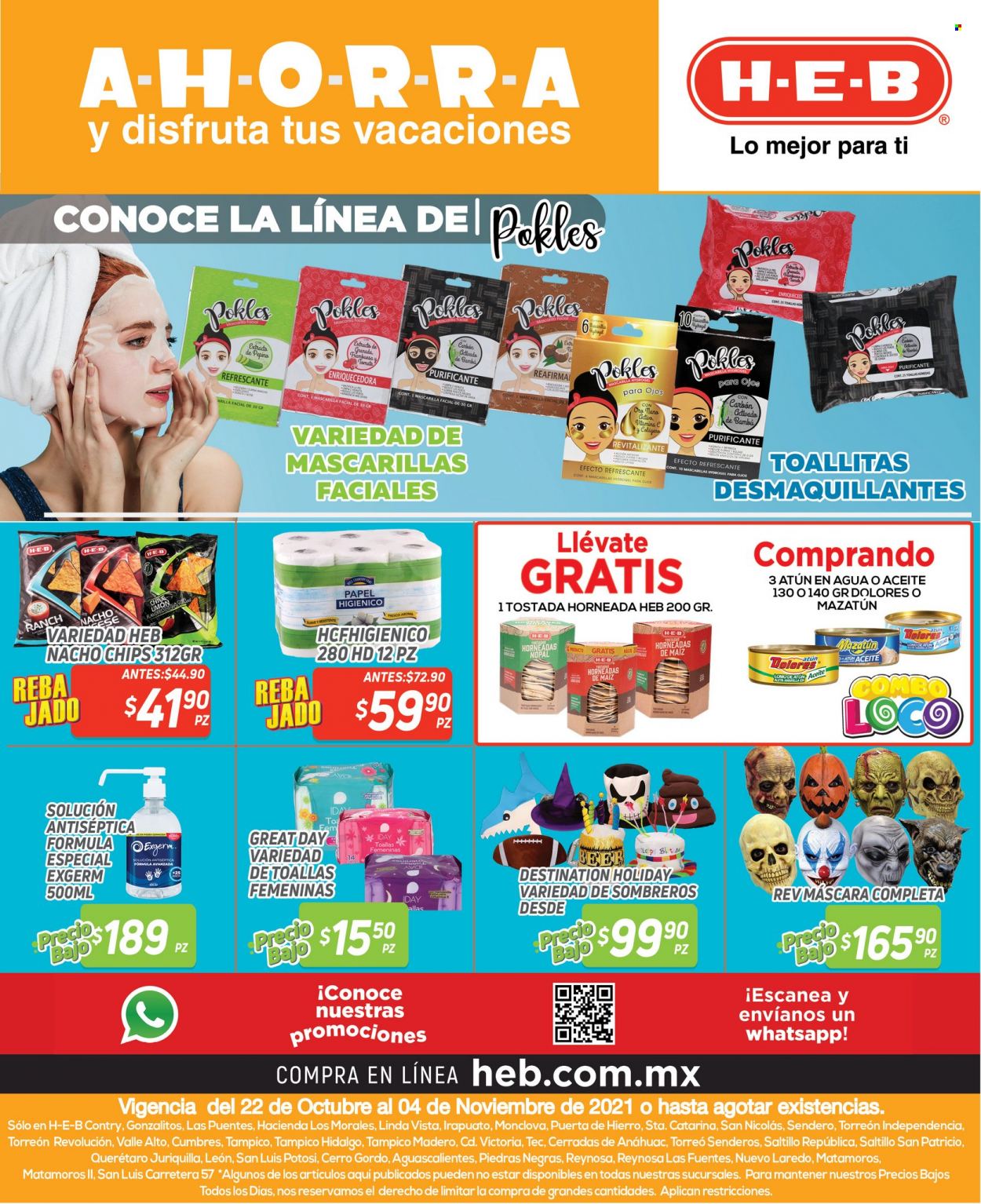Catálogo H-E-B - 22.10.2021 - 4.11.2021. Página 2