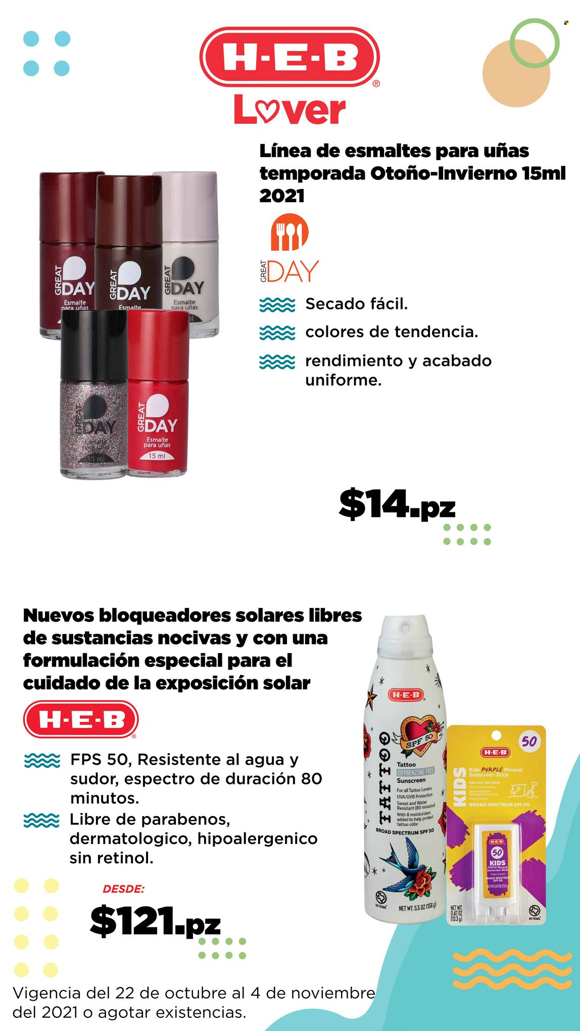 Catálogo H-E-B - 22.10.2021 - 4.11.2021. Página 3