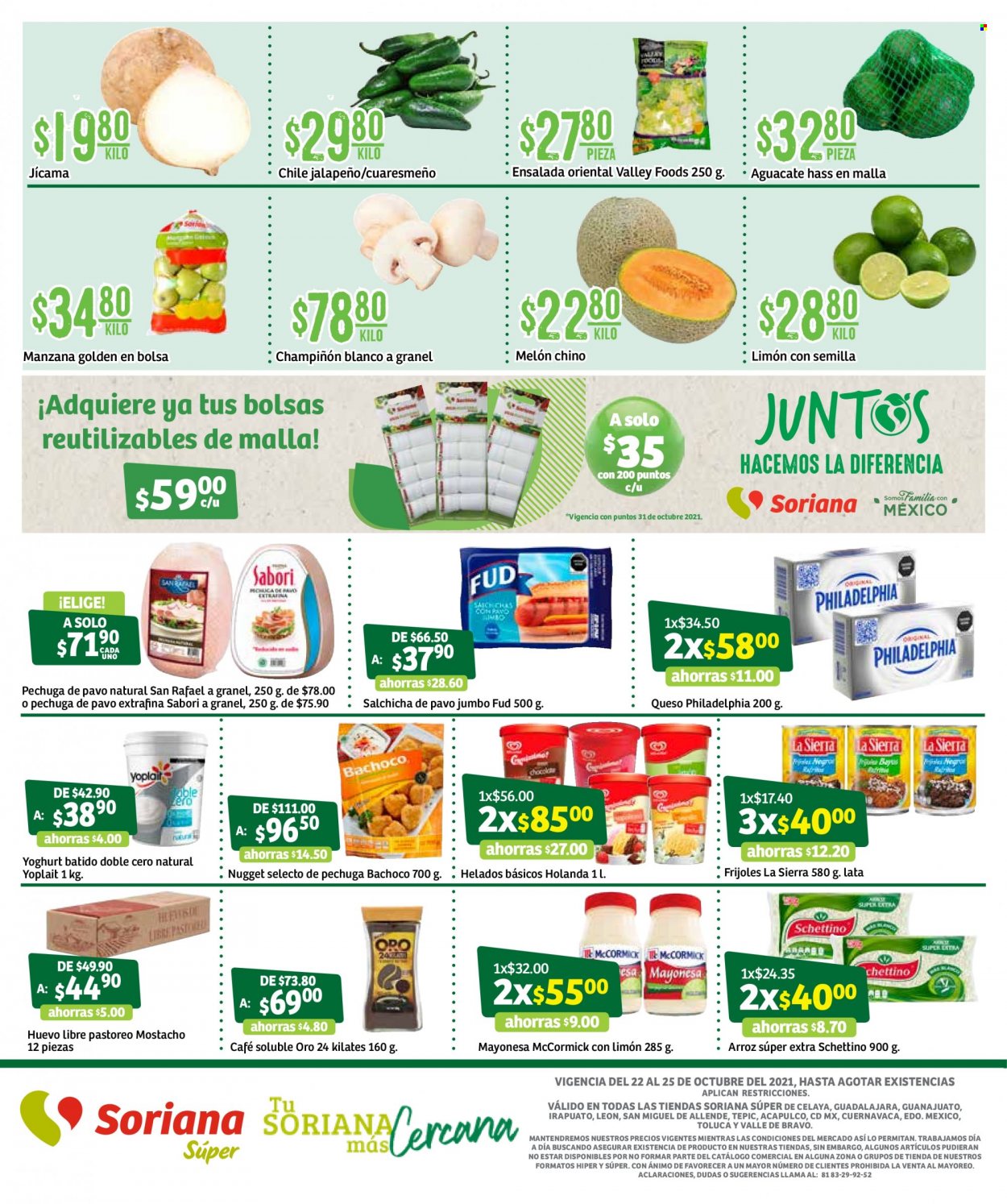 Catálogo Soriana Súper - 22.10.2021 - 25.10.2021. Página 2