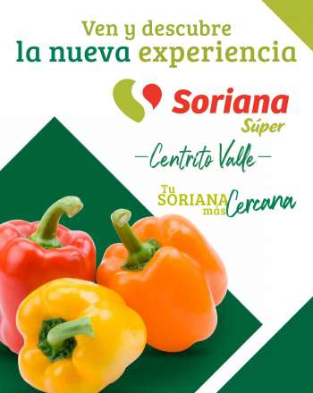 Folleto actual Soriana Súper - 22.10.2021 - 16.11.2021.