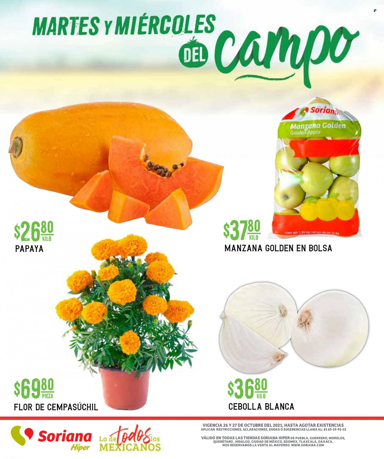 Catálogo Soriana Híper - 26.10.2021 - 27.10.2021. Página 2